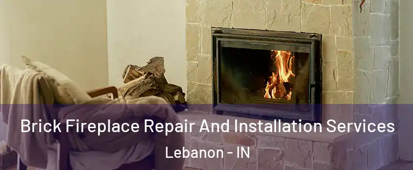  Brick Fireplace Repair And Installation Services Lebanon - IN
