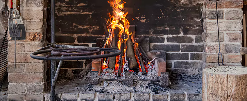 Cracked Electric Fireplace Bricks Repair Services  in Lebanon, IN