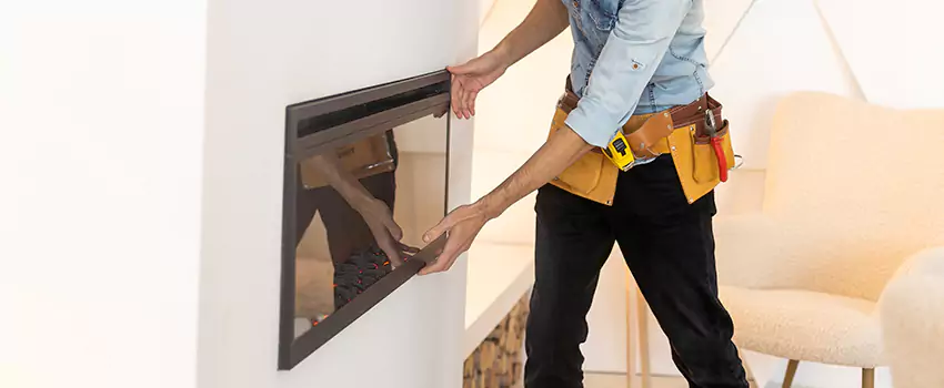 Metal Fireplace Installation in Lebanon, Indiana