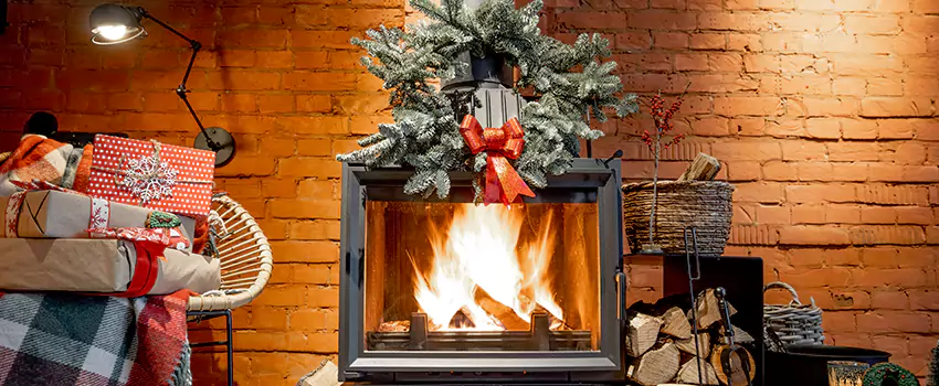 Travis Industries Linear Gas Fireplace Installation in Lebanon, Indiana