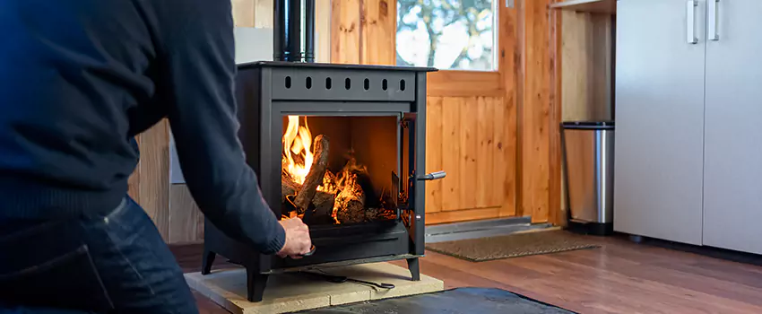 Open Hearth Wood Fireplace Installation in Lebanon, IN
